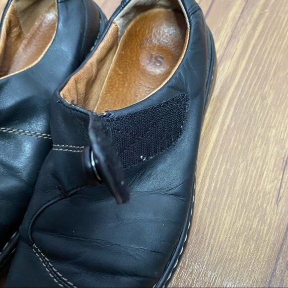 Josef Seibel Slip‎ on Black Shoes Sz 8 - Picture 6 of 12